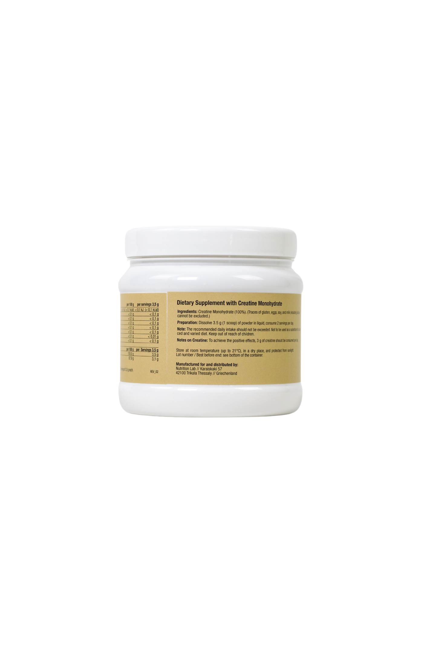 Creatine/Monohydrate – Care Lab