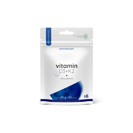 Vitamin D3 + K2 Nutriversum 60 capsules