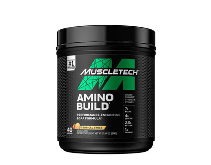 Muscletech AMINO BUILD BCAA 40servings- Tropical Twist