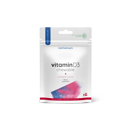 Vitamin D3 Chewable – 60 chewable tablets